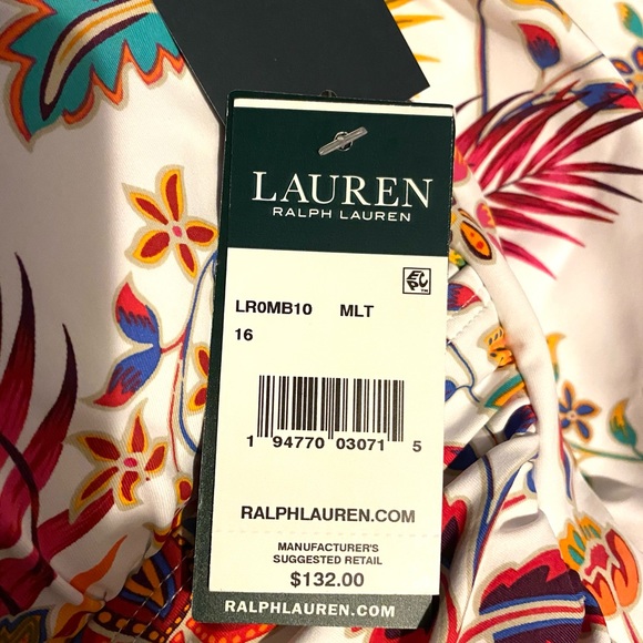 RALPH LAUREN Jacobean 1 pc Swimsuit 🏄🏻‍♀️🏄🏻‍♀️ - Picture 13 of 16